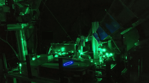 Optical Pump&minus;Nuclear Resonance Probe Experiments