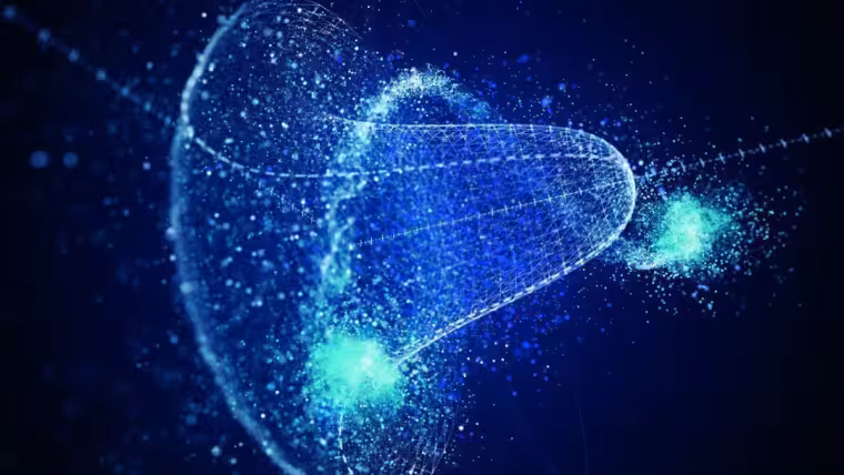 Artistic depiction of the Brout-Englert-Higgs field