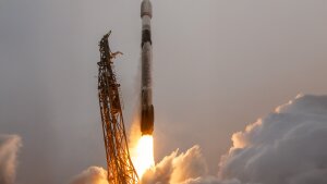Start der Trägerrakete für Quantensatellit.