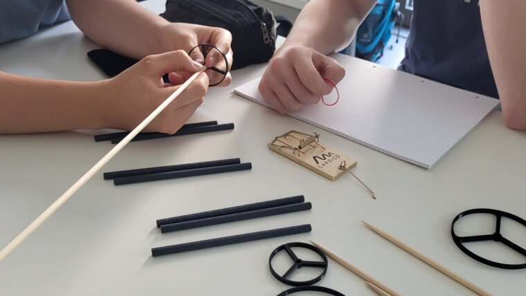 Workshop  „Voll unter Spannung – baue dein Mausefallenauto“