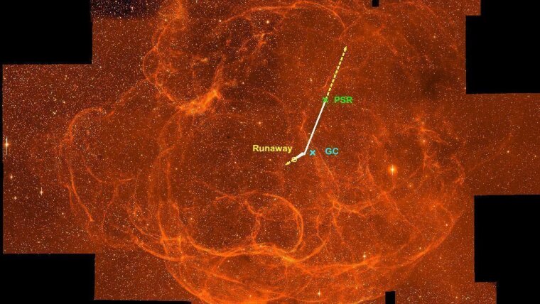 The super-nova remnant SNR 147 as observed at the University Observatory