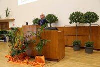 Vorstellung der Fakultät  durch den Dekan
