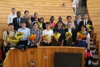 Absolventen des M.Sc. Photonics