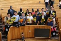 Absolventen des M.Sc. Photonics
