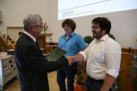 Übergabe der Staatsexamenszeugnisse an die Lehramtsabsolventen