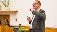 The keynote speaker Dr. Martin Götz from the national metrological institute (PTB) in Braunschweig is an alumnus of the faculty.