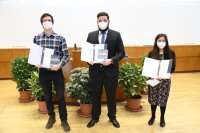 Presentation of the master's certificates in physics