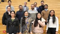 Graduates of the study program M.Sc. Photonics