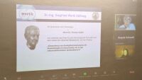 Online award of the prize of the Dr.--Ing. Siegfried Werth foundation to Dr. Thomas Siefke