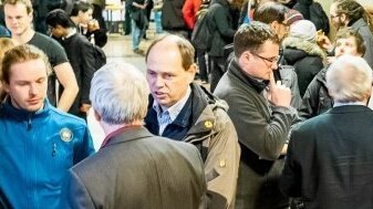 Meeting of students with professors